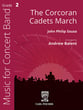 The Corcoran Cadets March Concert Band sheet music cover